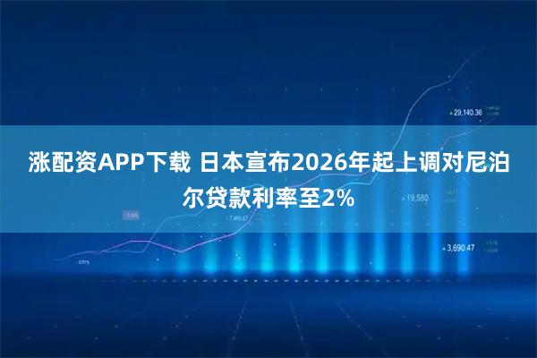 涨配资APP下载 日本宣布2026年起上调对尼泊尔贷款利率至2%